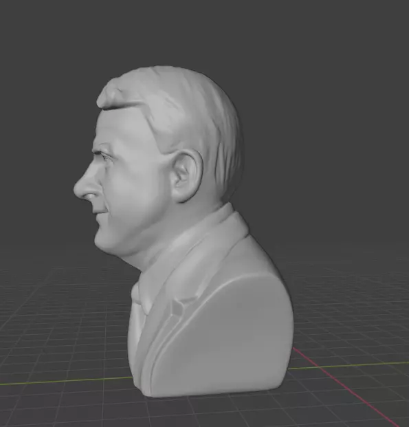 Steve Martin 3D print model_8