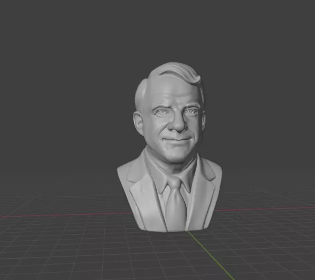 Steve Martin 3D print model_2