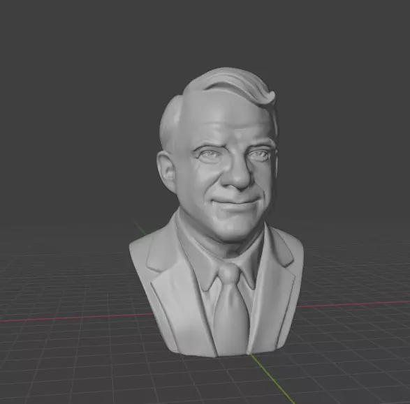 Steve Martin 3D print model_5