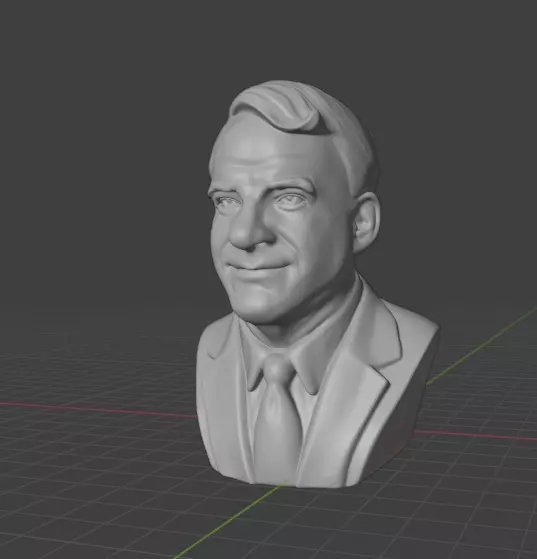 Steve Martin 3D print model_9