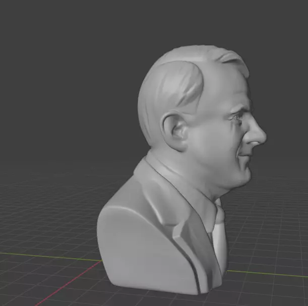 Steve Martin 3D print model_6