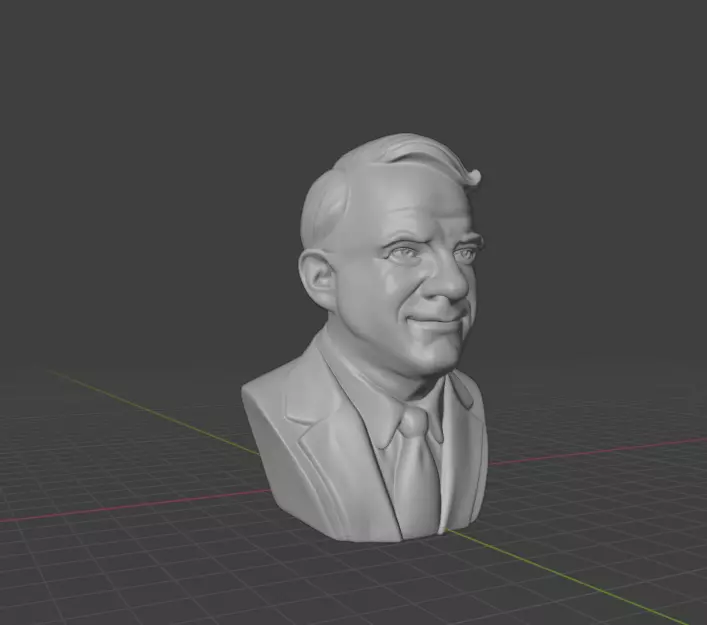 Steve Martin 3D print model_7