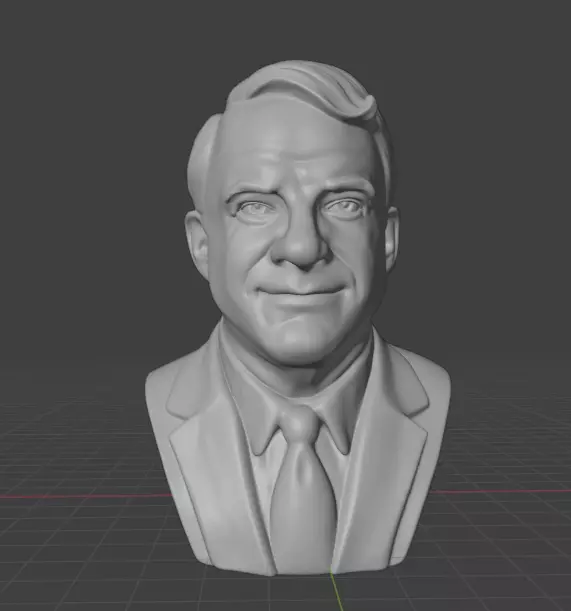 Steve Martin 3D print model_1