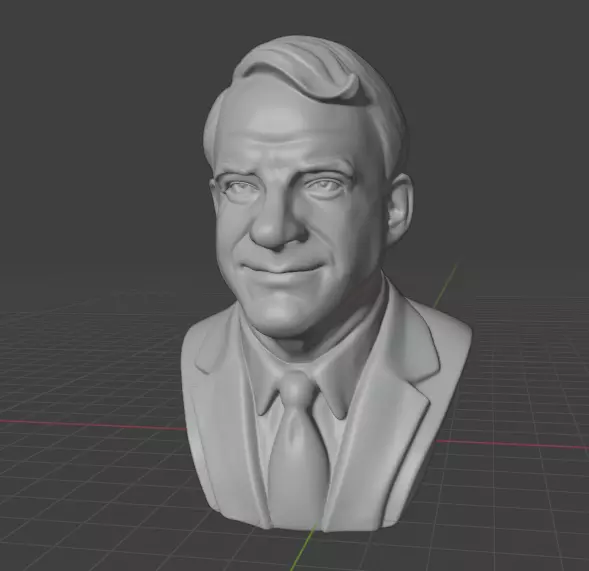 Steve Martin 3D print model_14