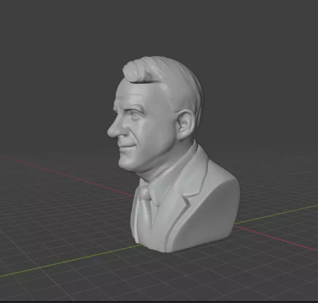 Steve Martin 3D print model_11