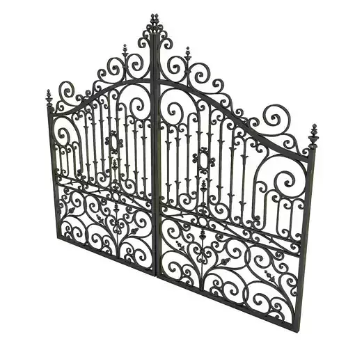 Ornate Cast Iron Gates