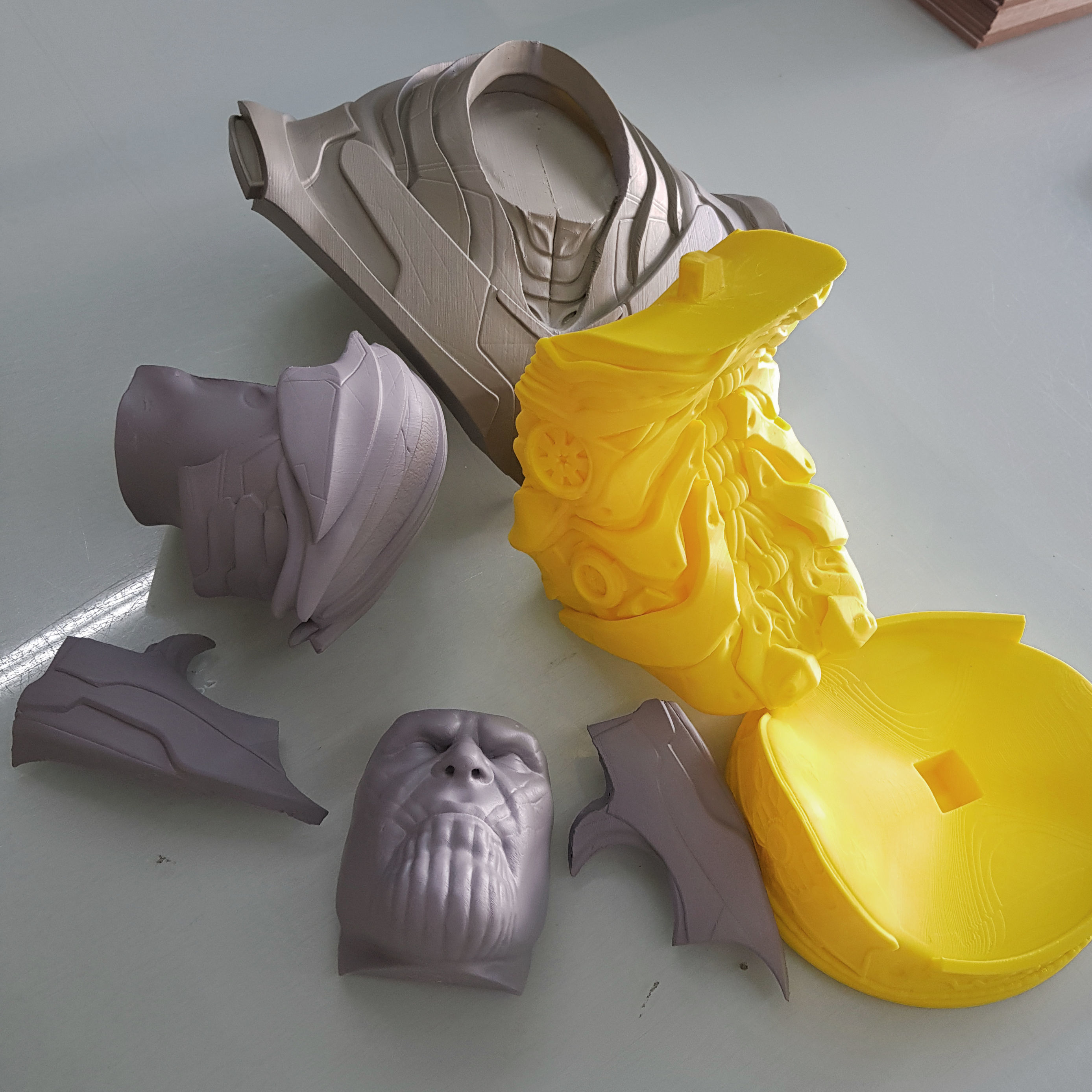 Thanos Bust 3D print model_4