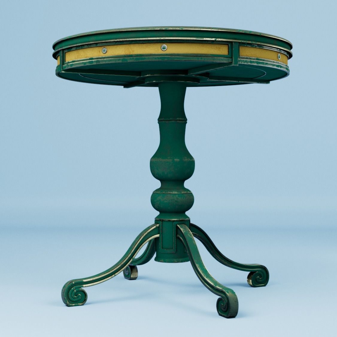 metalTable 3D model_1