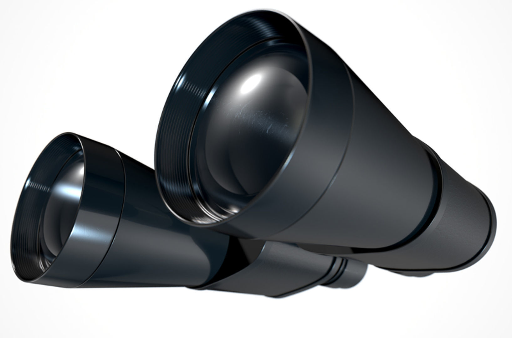 Binoculars 3D model_1