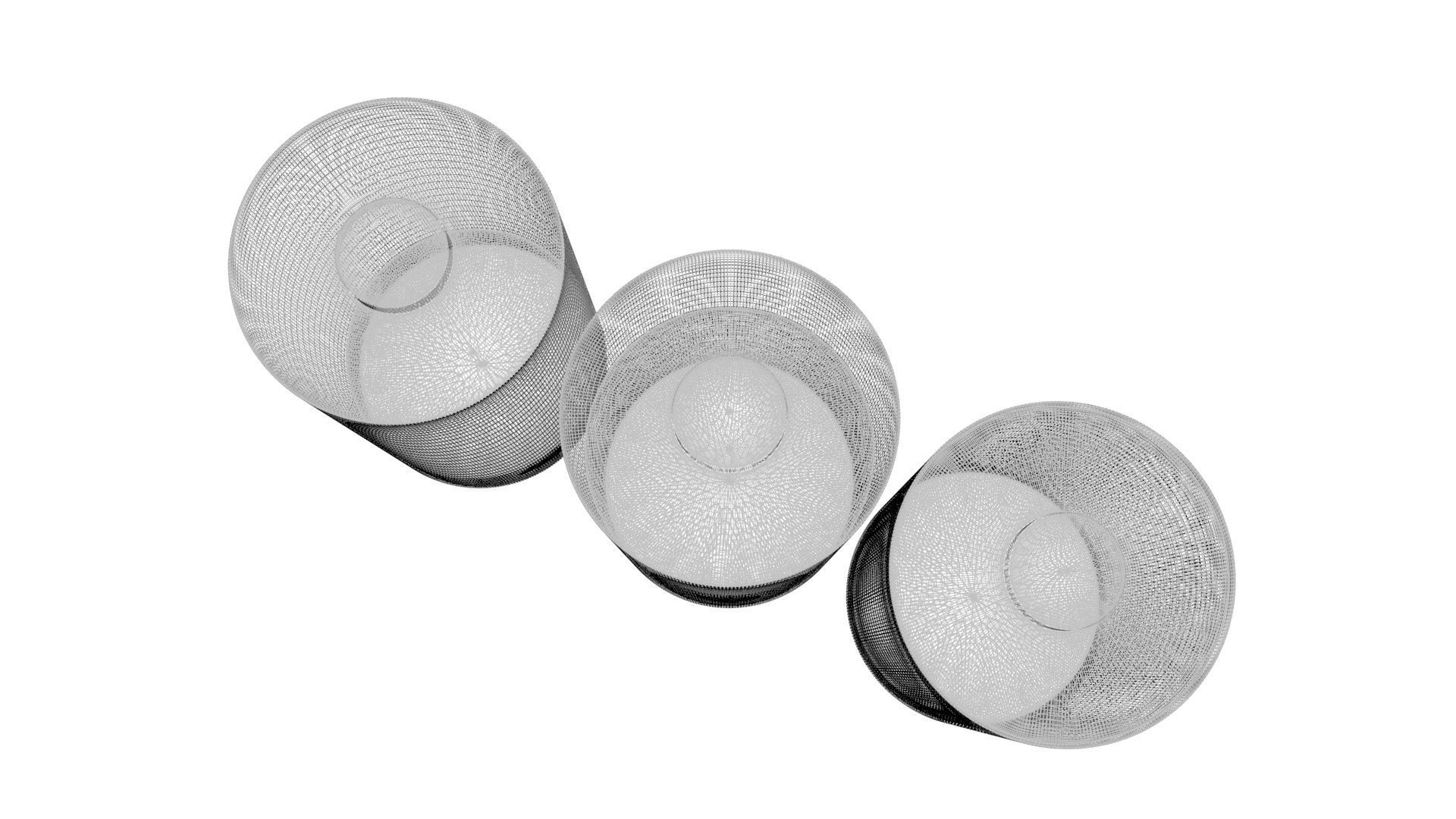 Battery Icons Set 3D model_21