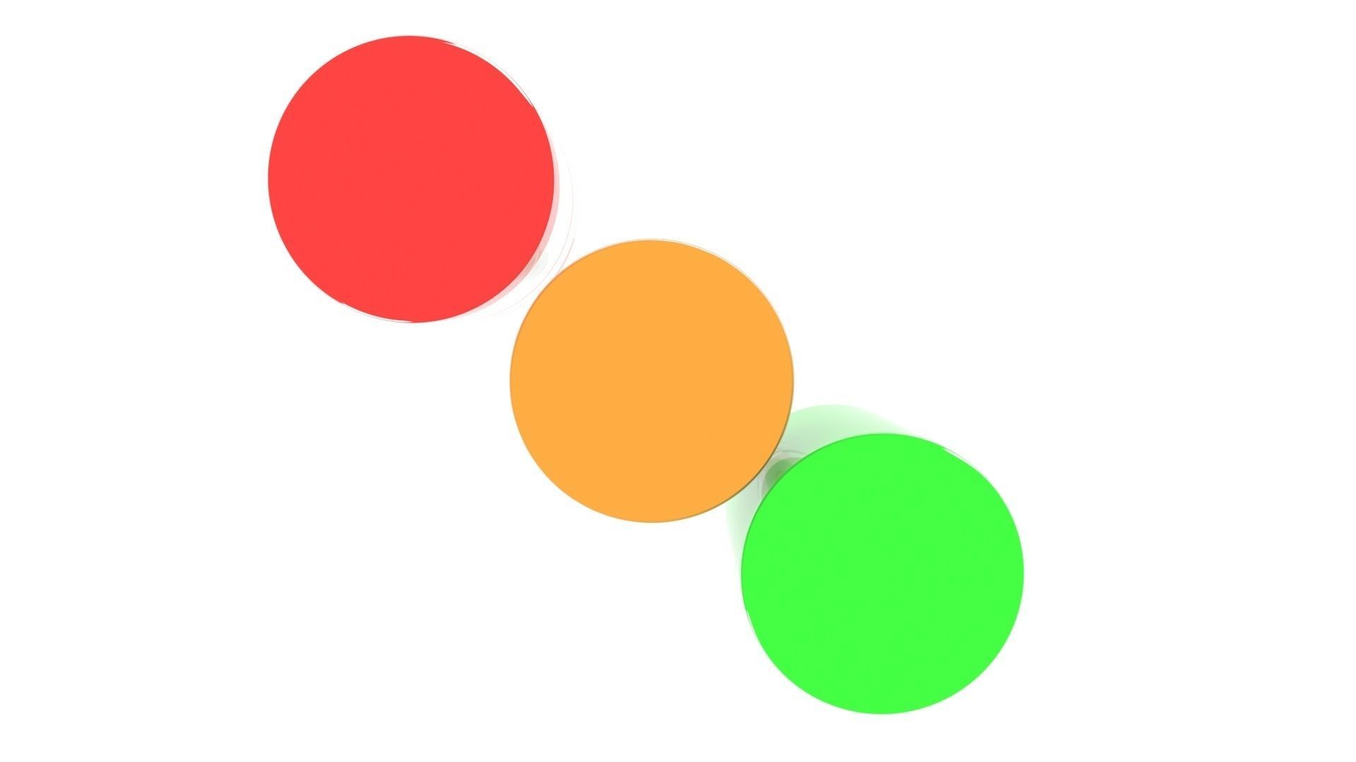 Battery Icons Set 3D model_13