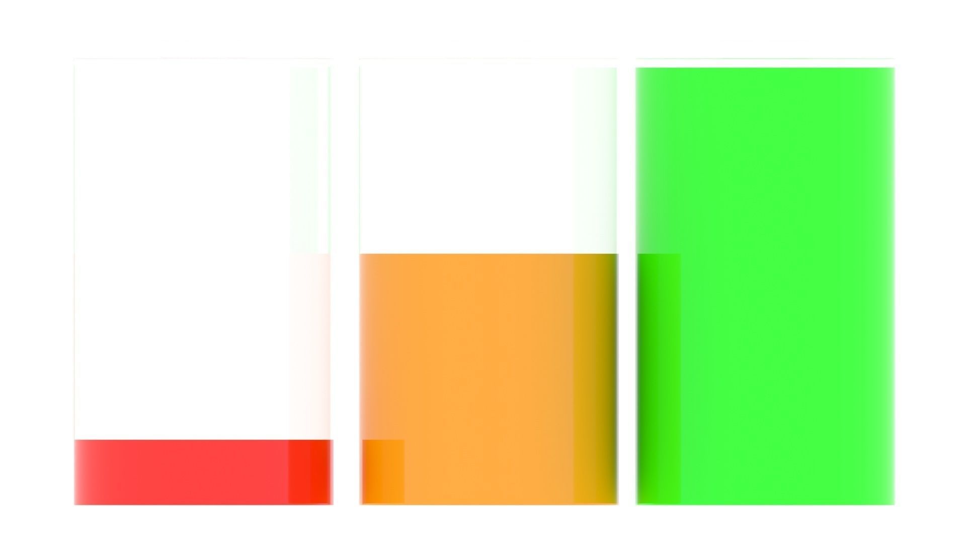 Battery Icons Set 3D model_14