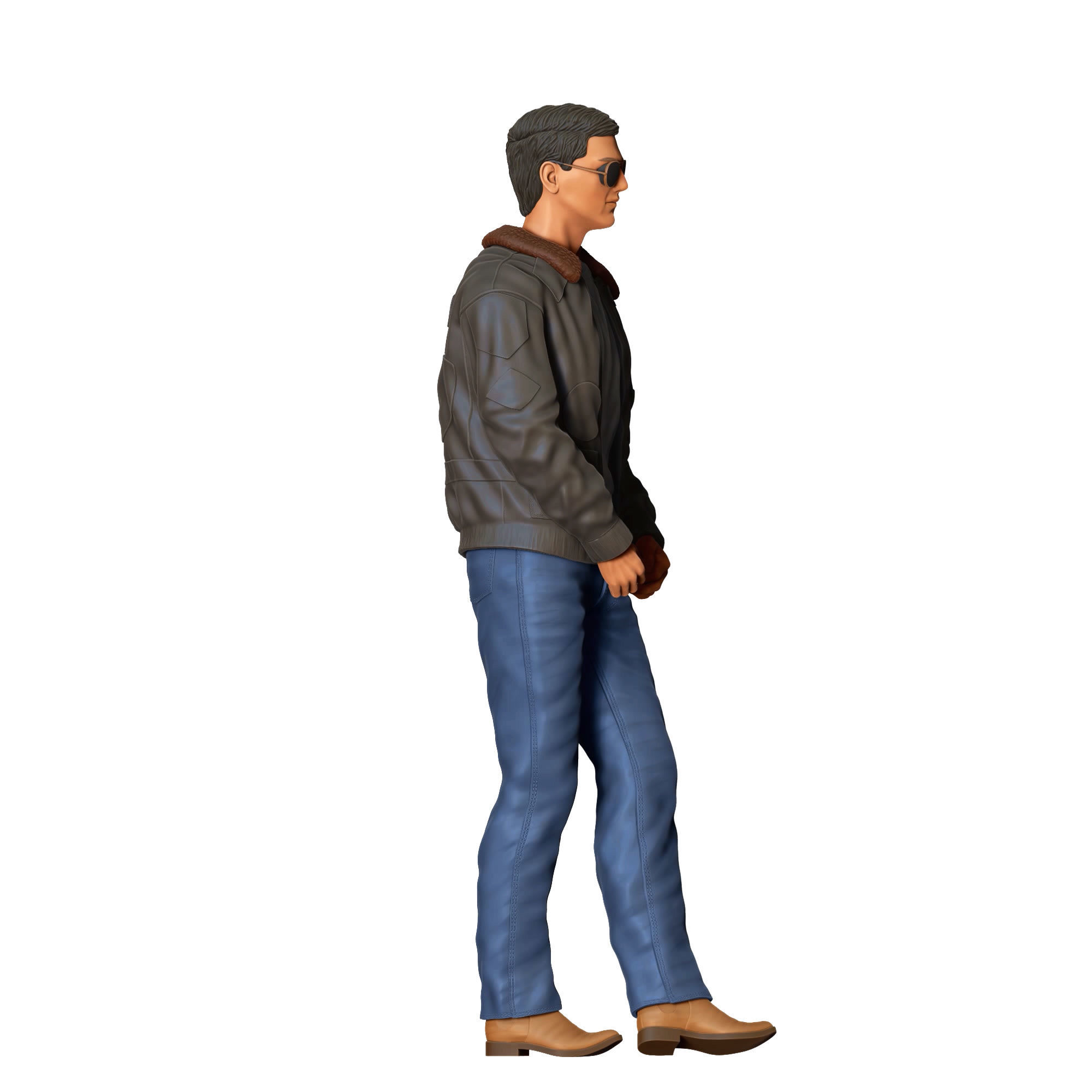 N3 Top Gun Tom Cruise 3D print model_6