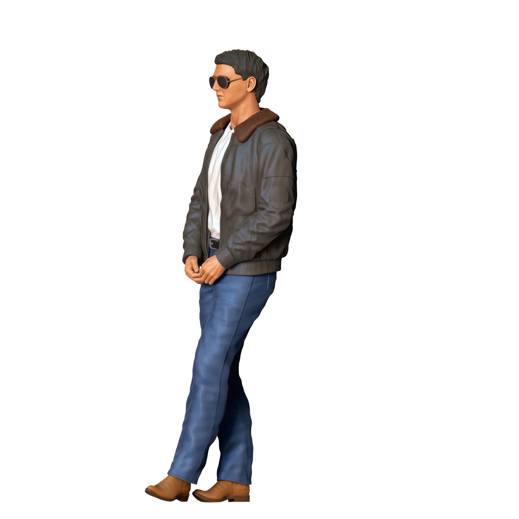 N3 Top Gun Tom Cruise 3D print model_25