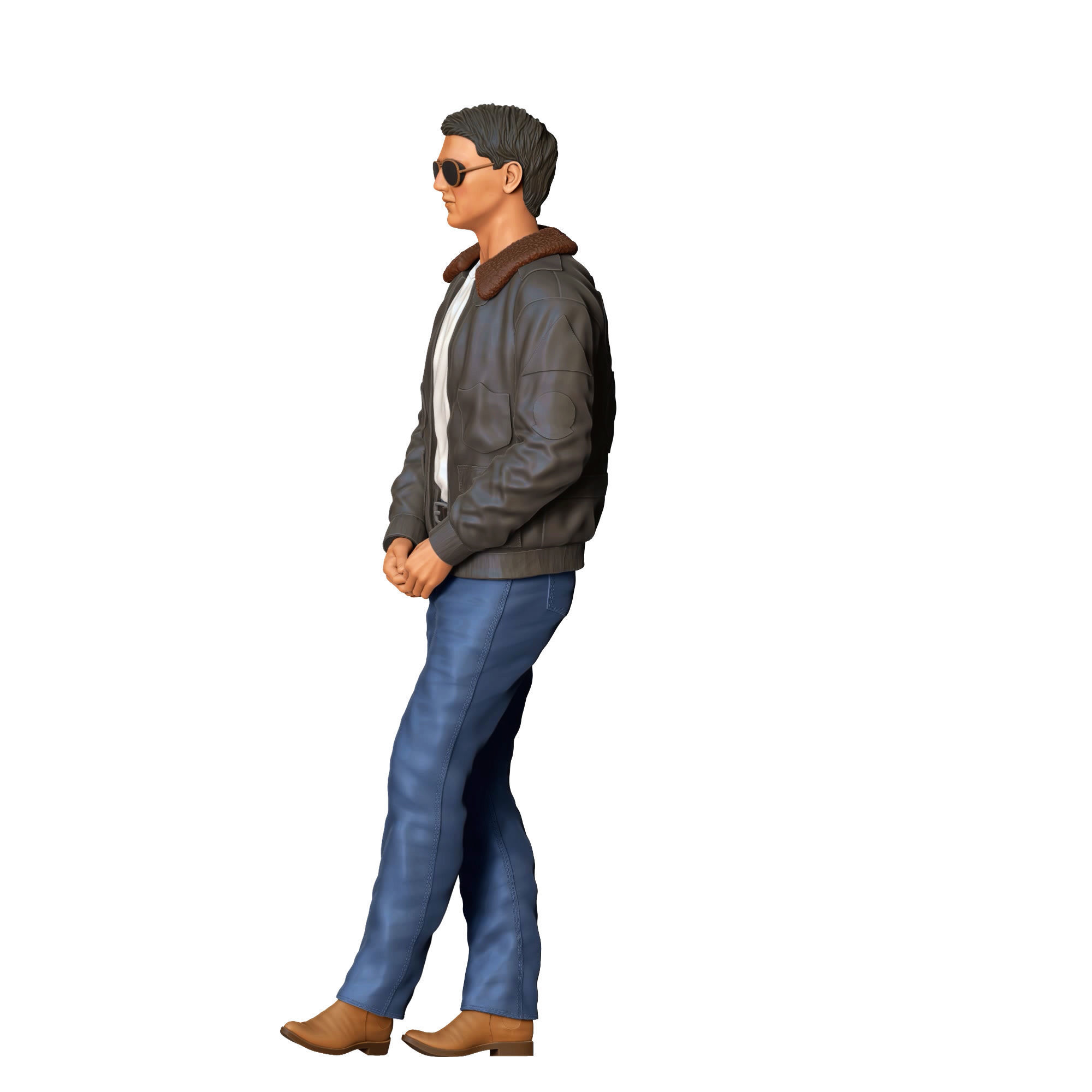 N3 Top Gun Tom Cruise 3D print model_24
