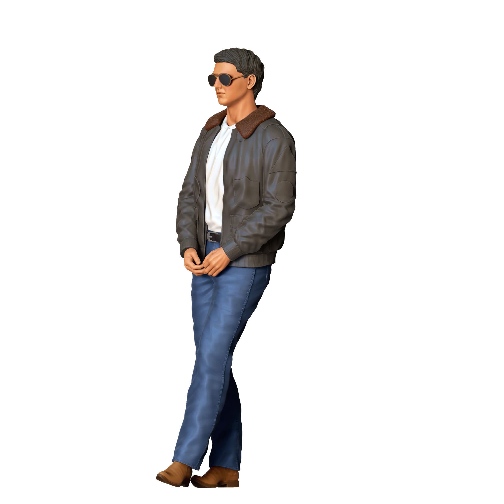 N3 Top Gun Tom Cruise 3D print model_26