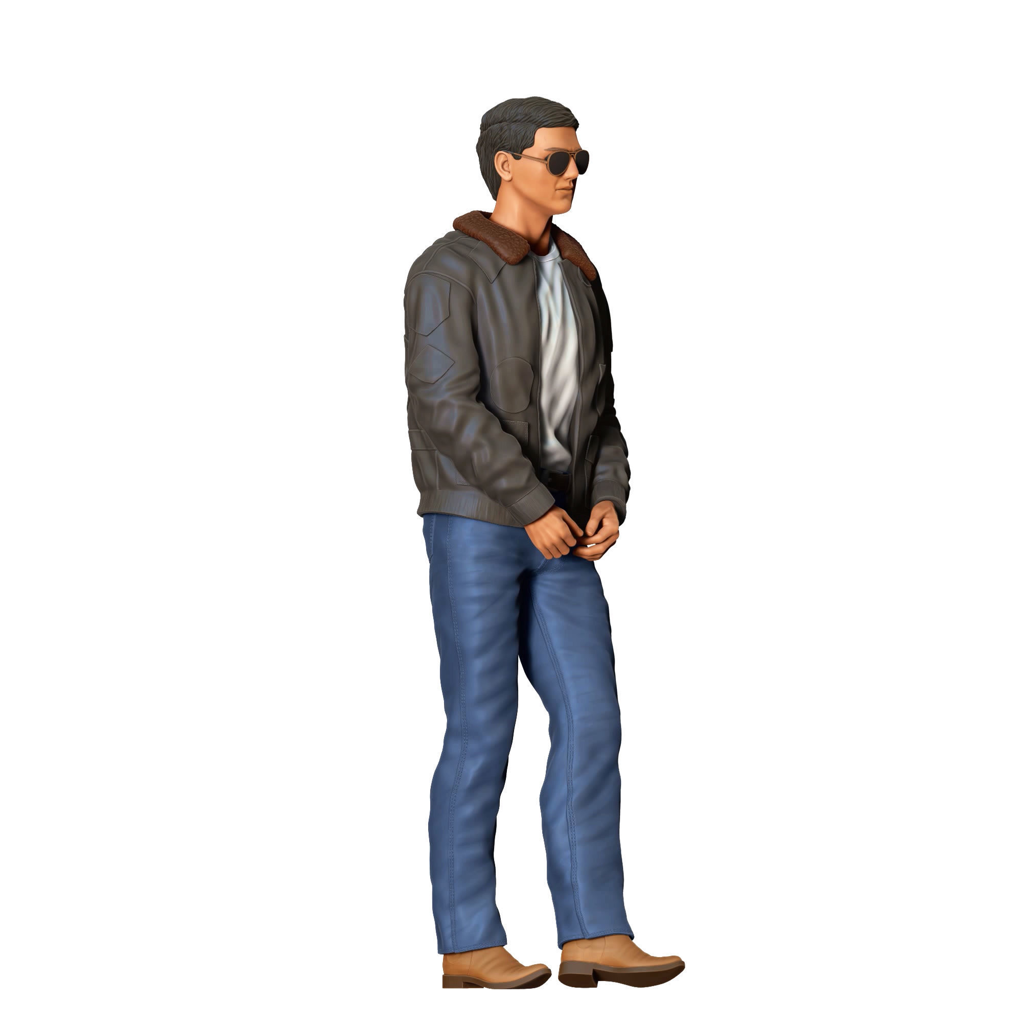 N3 Top Gun Tom Cruise 3D print model_4