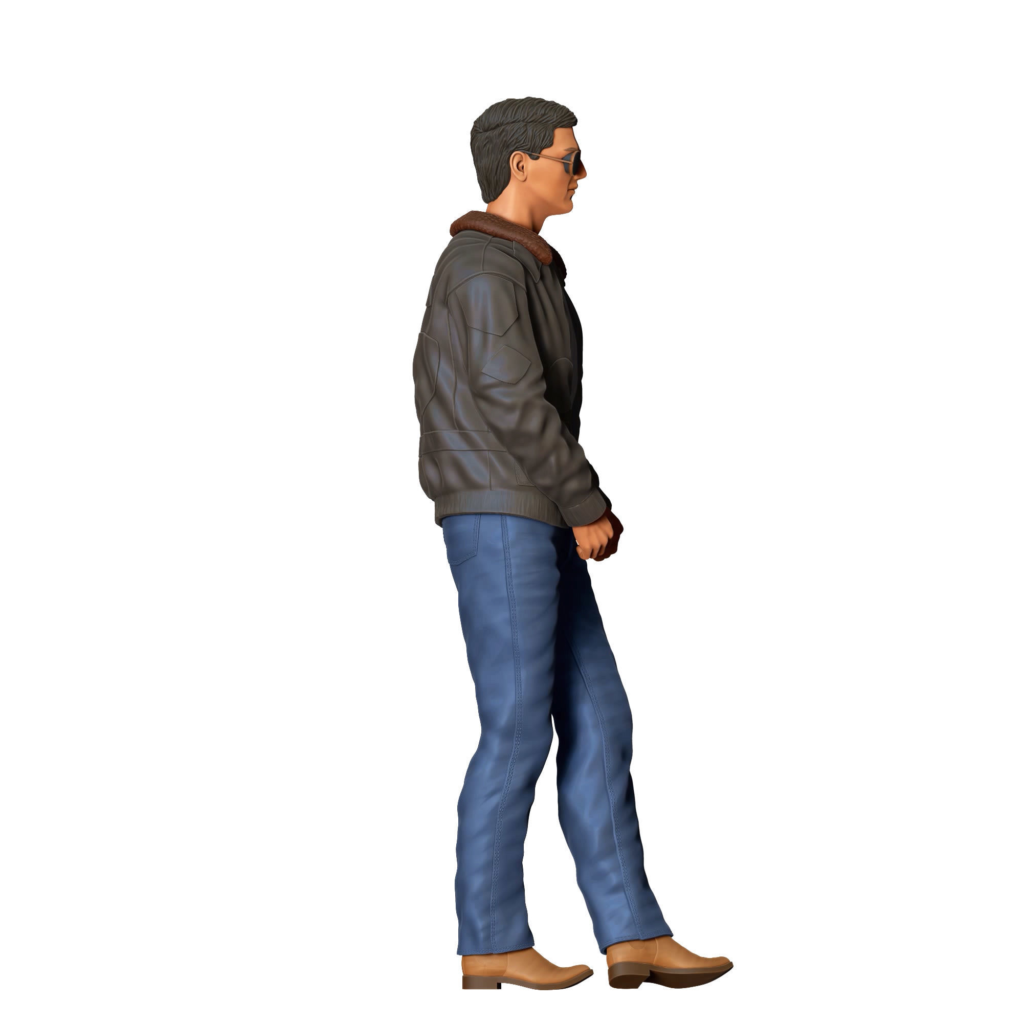 N3 Top Gun Tom Cruise 3D print model_7