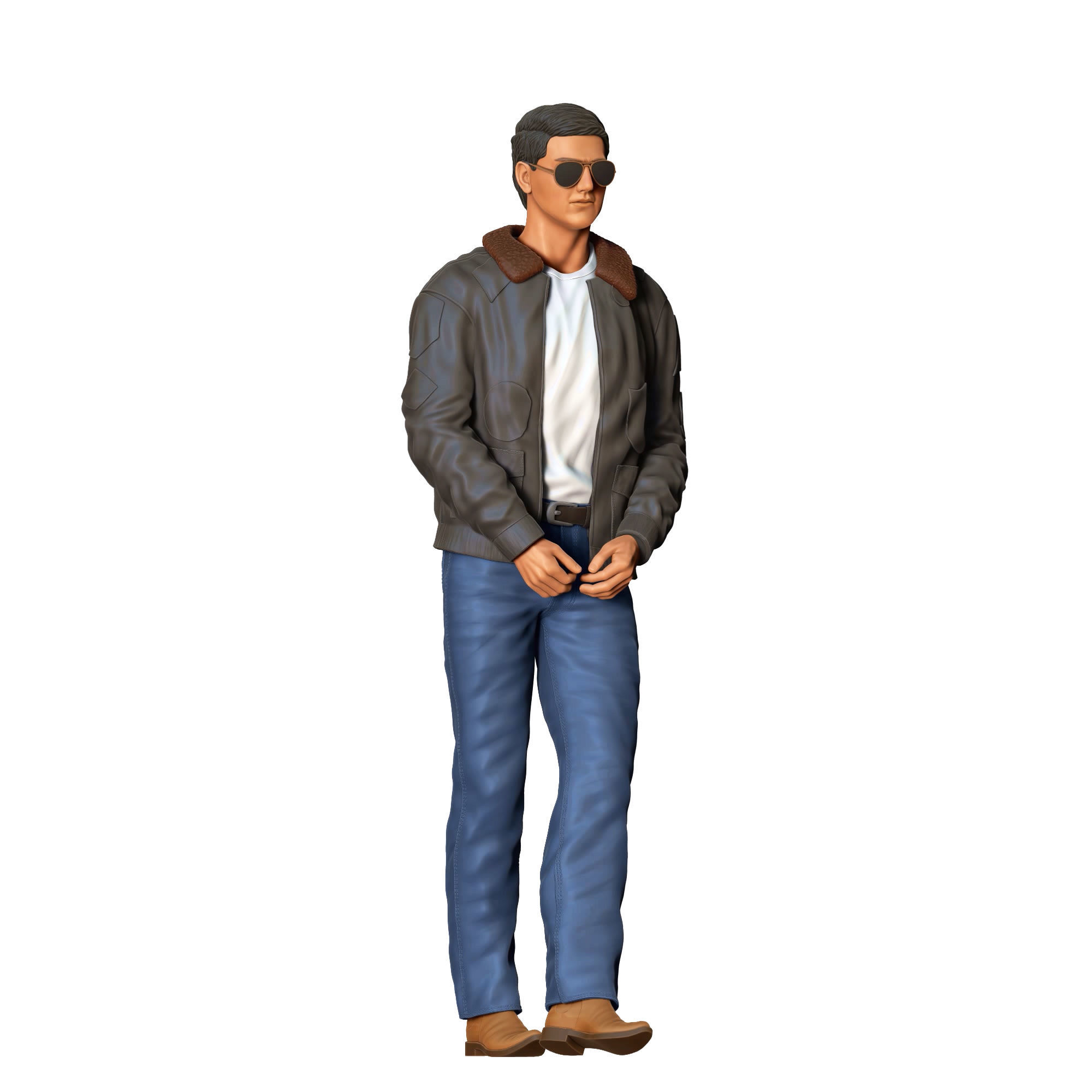 N3 Top Gun Tom Cruise 3D print model_2