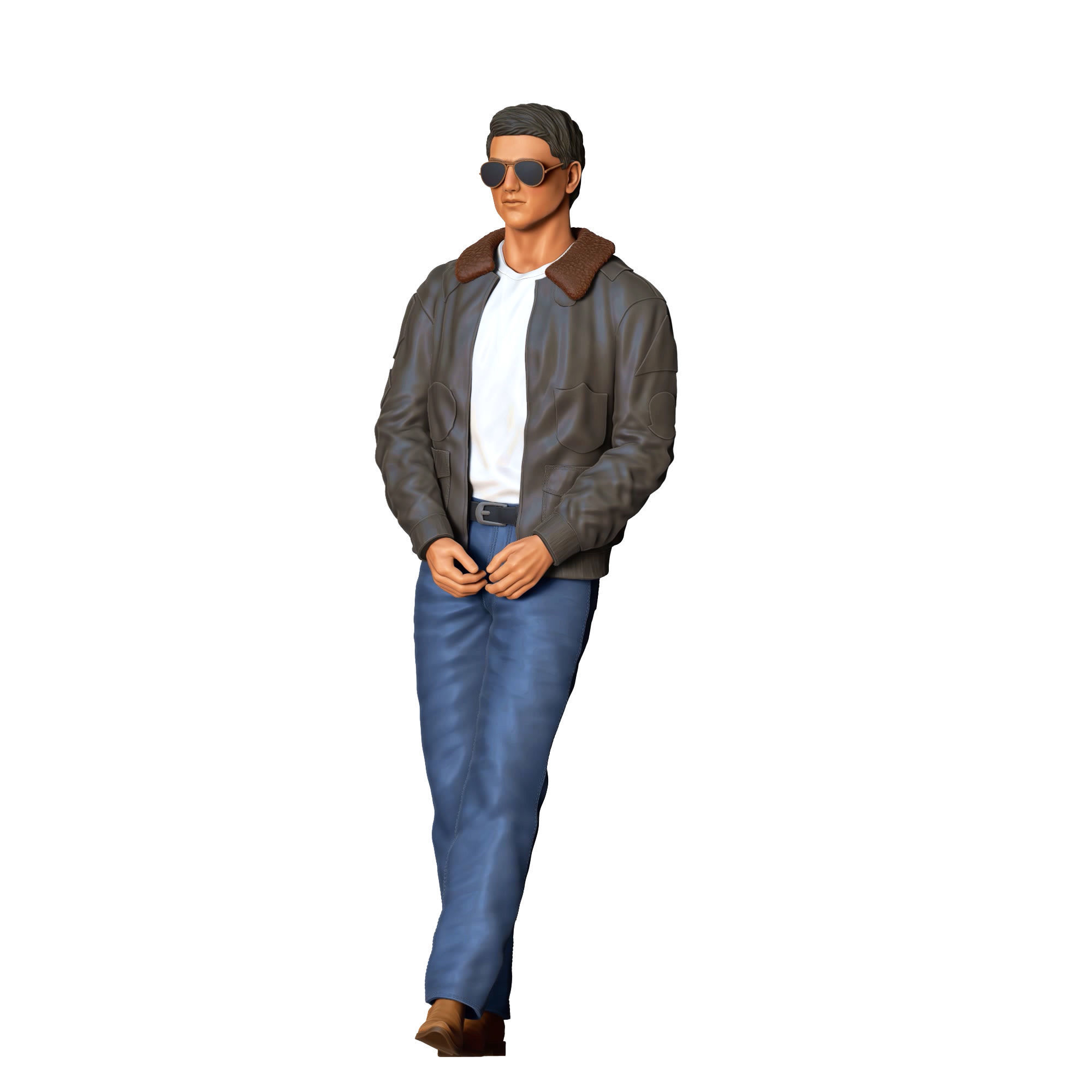 N3 Top Gun Tom Cruise 3D print model_28