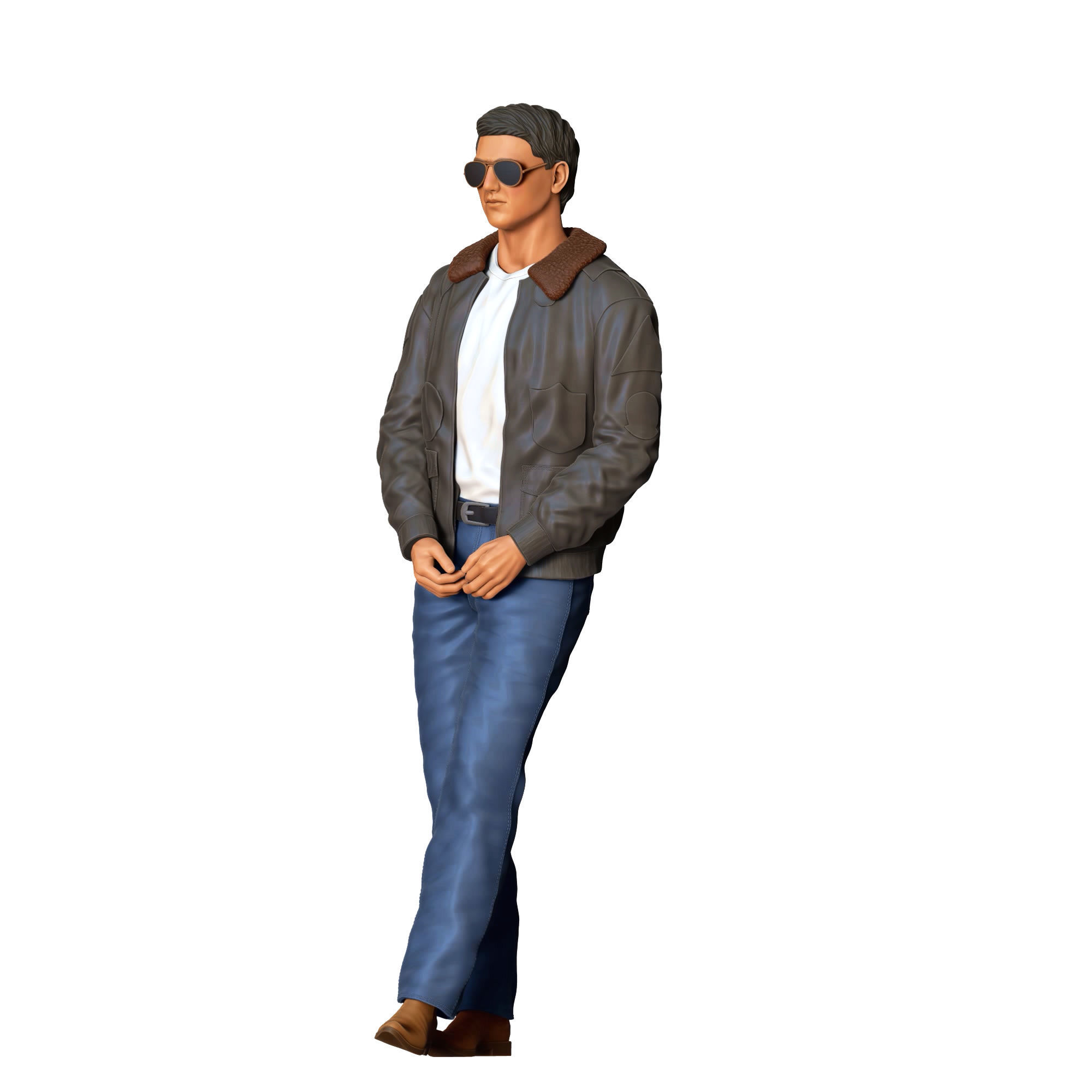N3 Top Gun Tom Cruise 3D print model_27