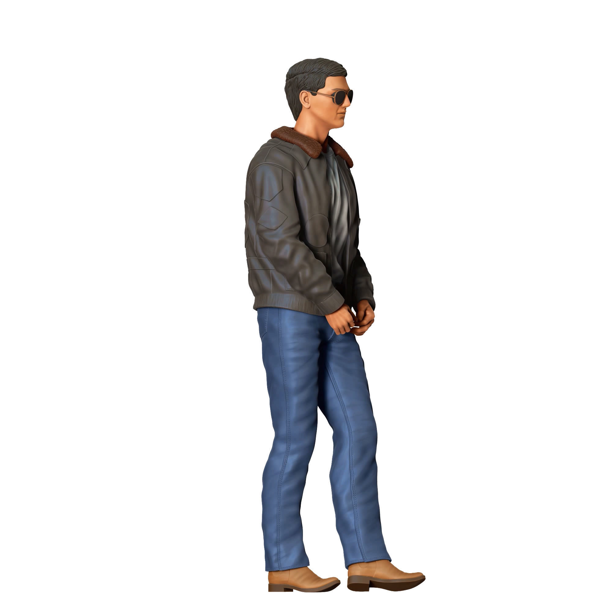 N3 Top Gun Tom Cruise 3D print model_5