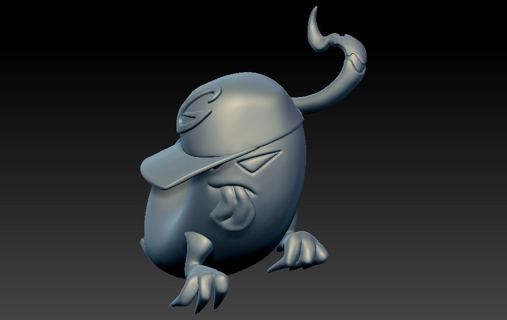 G-Toon Cartoon model 3D print model_1