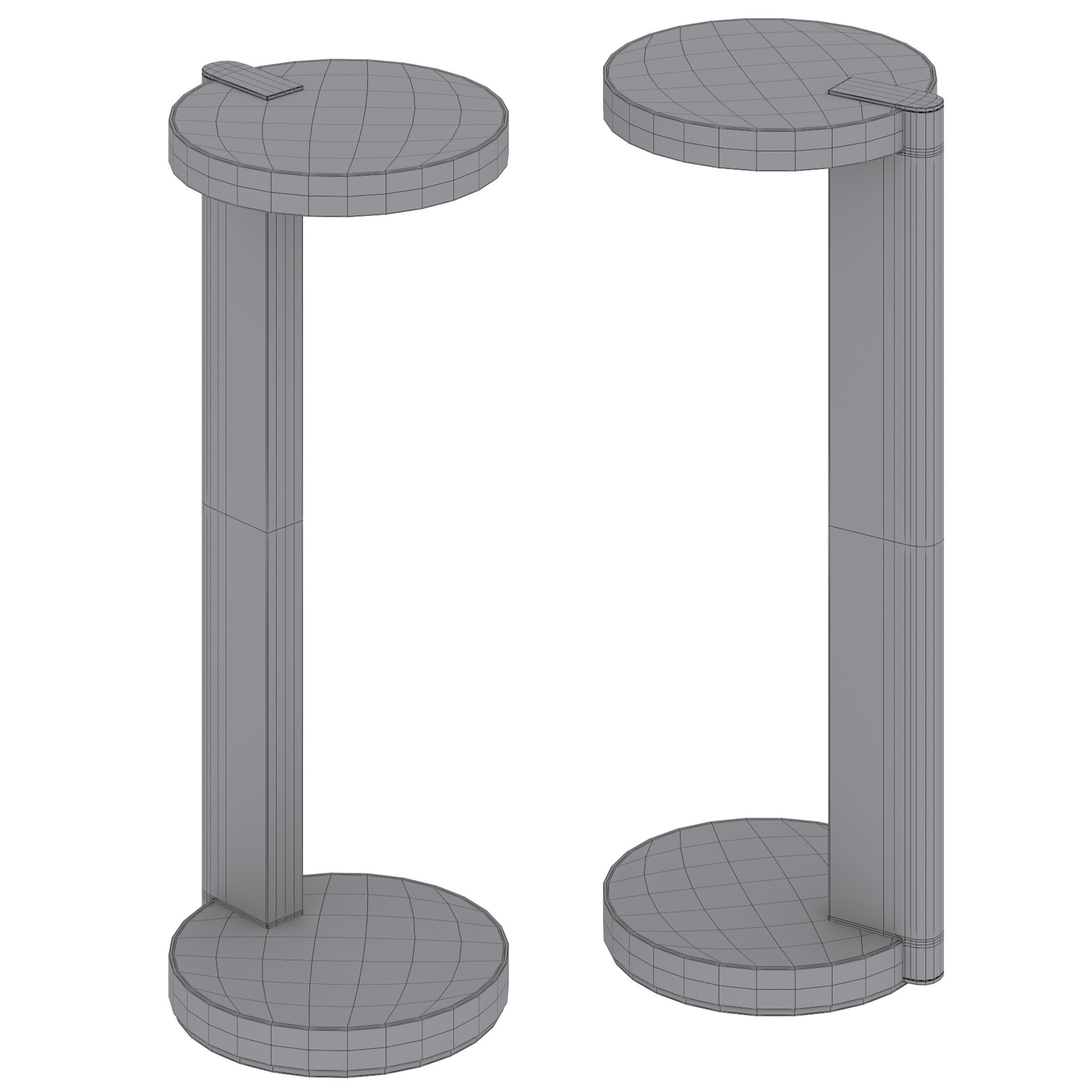 Side table Baku by Frato 3D model_5