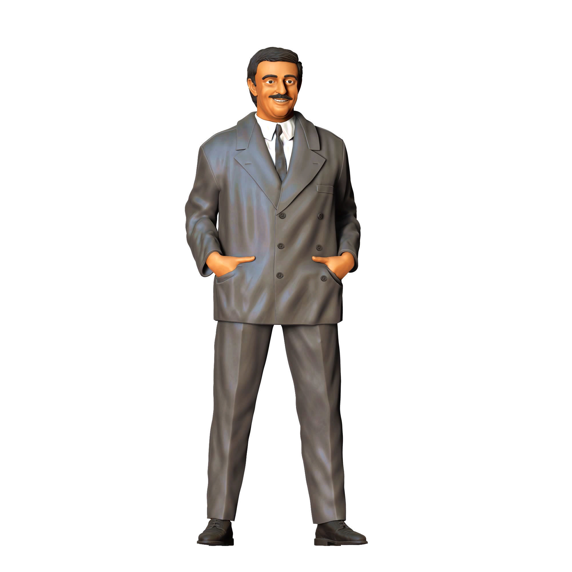 N1 Addams Family John Astin Gomez 3D print model_1