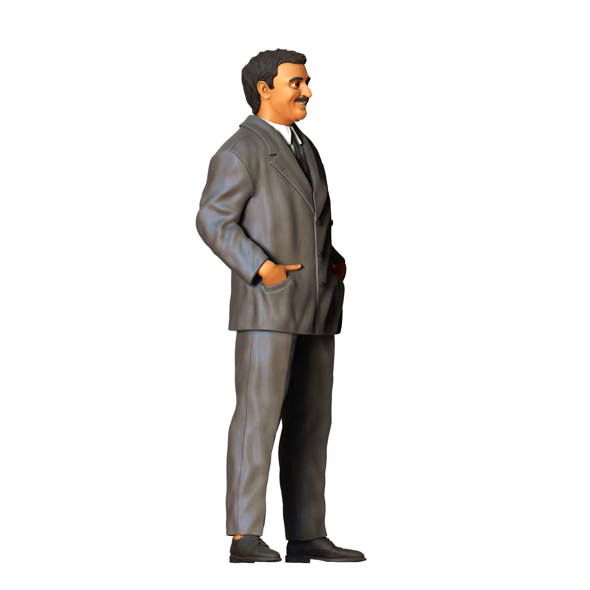 N1 Addams Family John Astin Gomez 3D print model_5