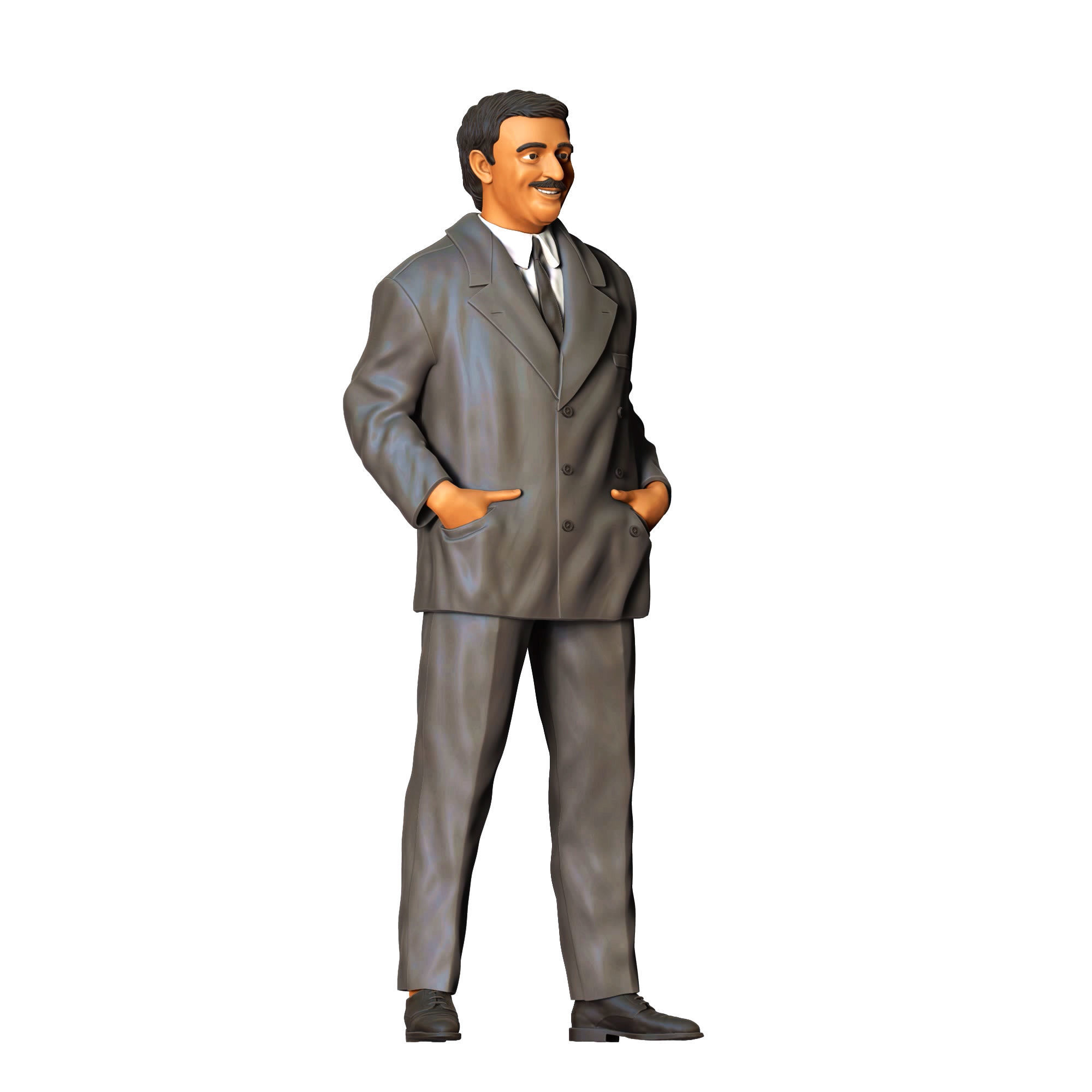 N1 Addams Family John Astin Gomez 3D print model_3