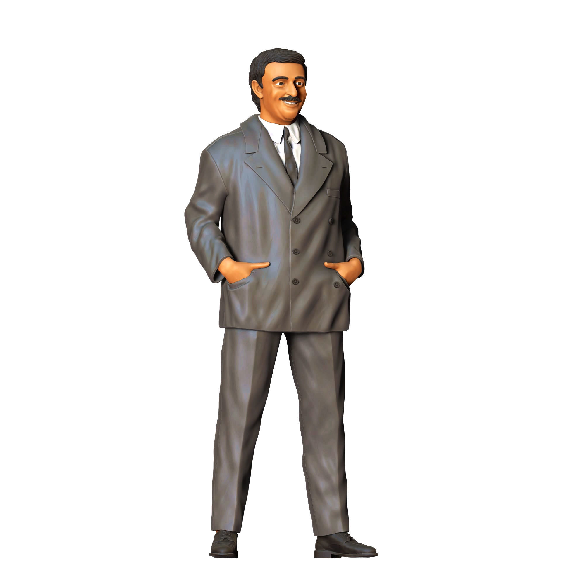 N1 Addams Family John Astin Gomez 3D print model_2