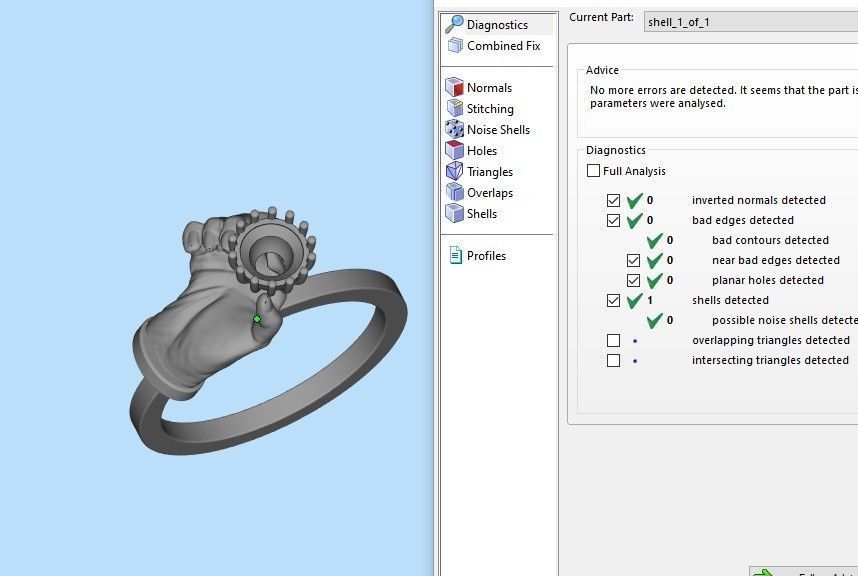 Ring Engaged Hands - Symbol of Love and Commitment 3D print model_10