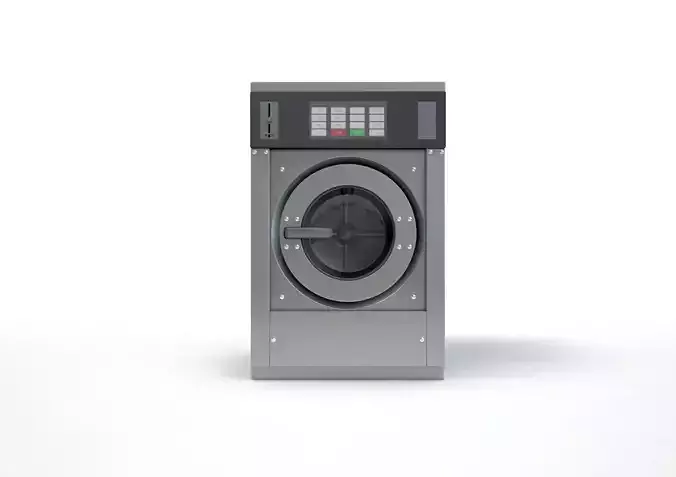 Industrial Washing Machine 3D model