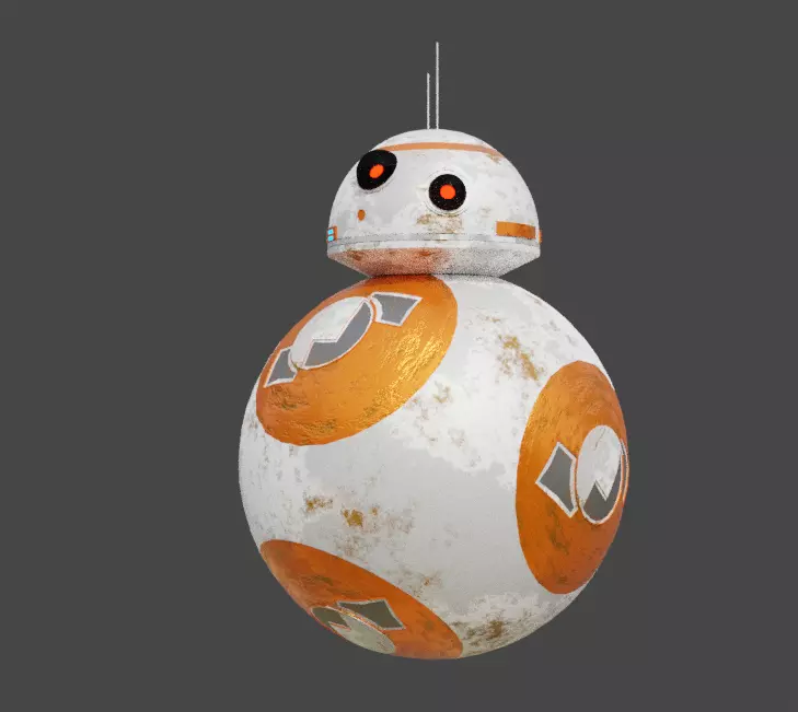Star-wars BB-8 3D Model 3D model_0