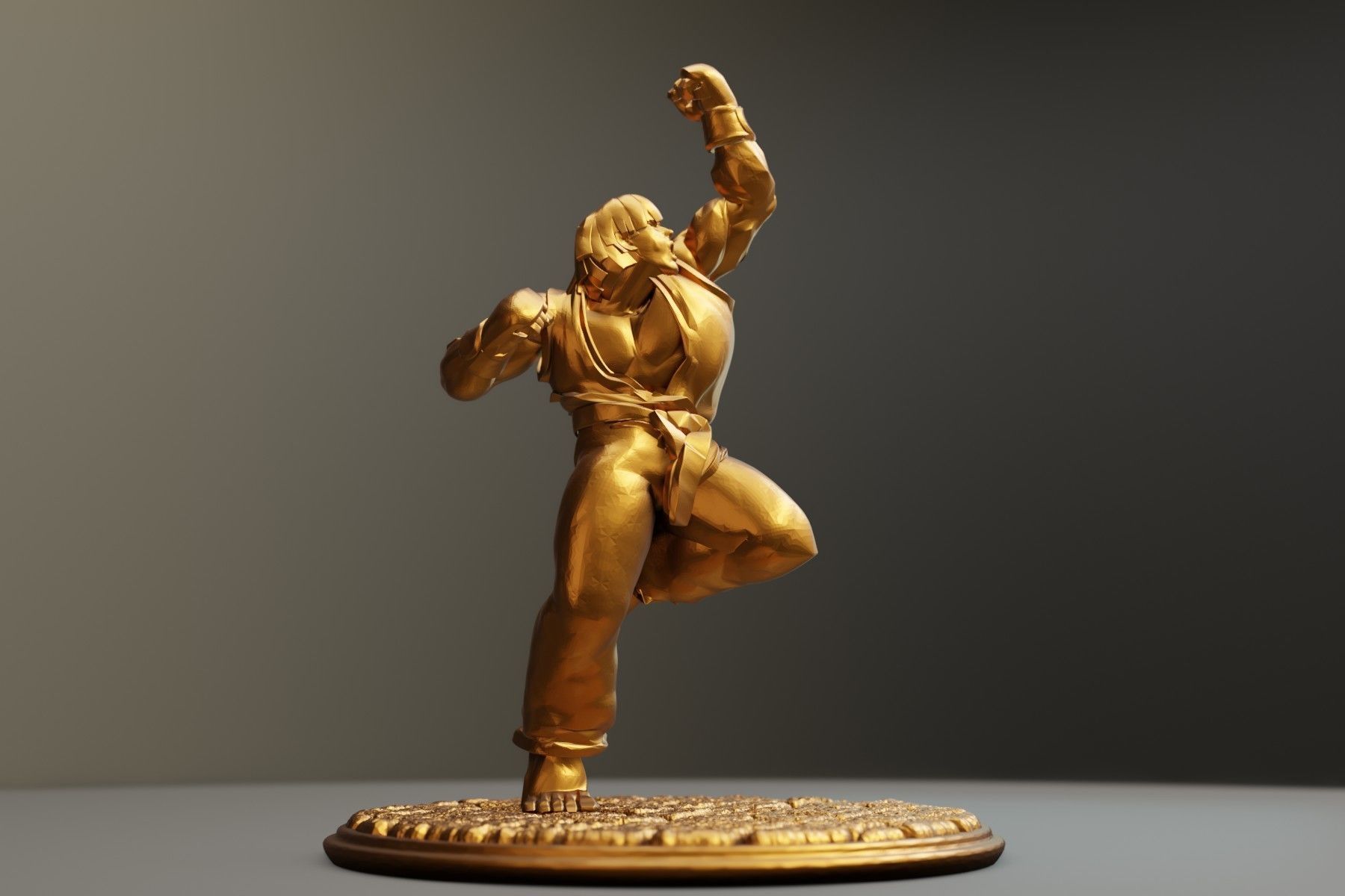 KEN - STREET FIGHTER 3D print model_2