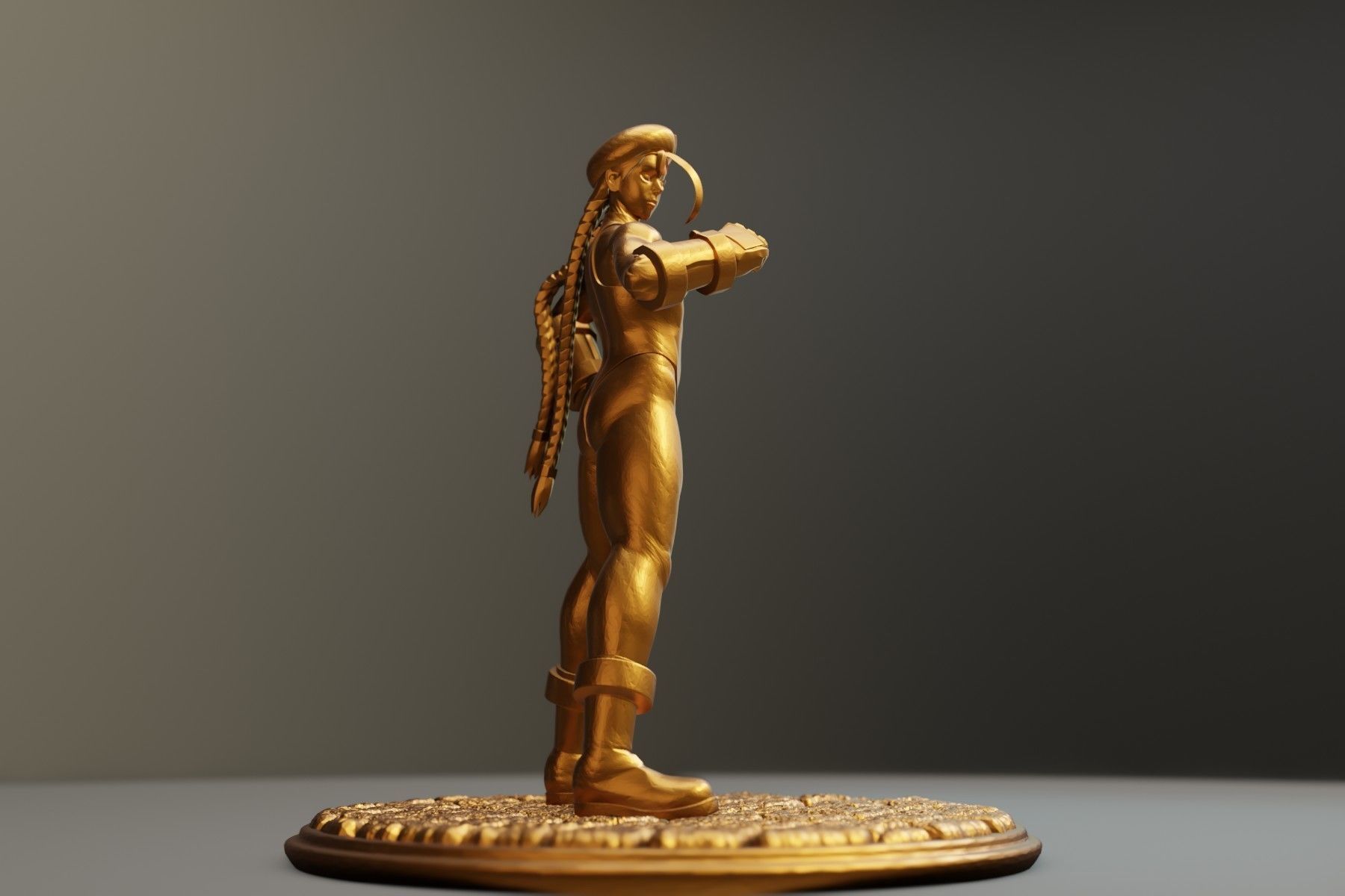 CAMMY - STREET FIGHTER 3D print model_2