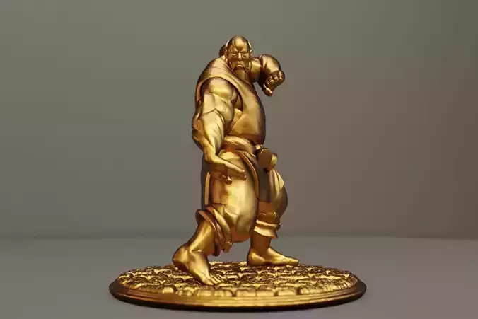 GOUKEN - STREET FIGHTER 3D print model