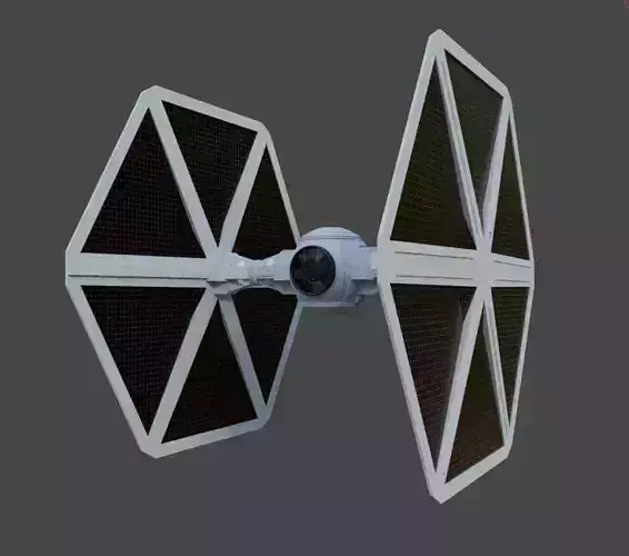 Tie-fighter 3D Model