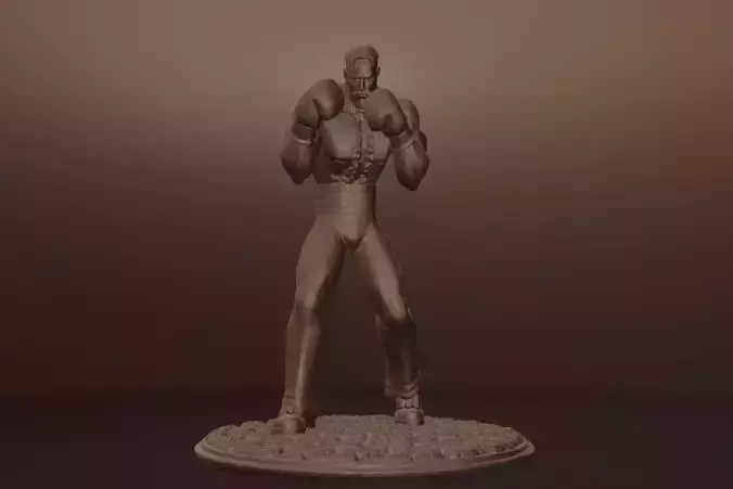 DUDLEY - STREET FIGHTER Free 3D print model