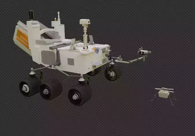 Perseverance 3D Model 3D model