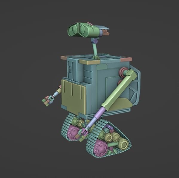 Wall-E 3D Model 3D model_1