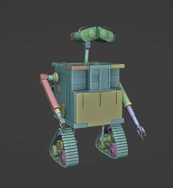 Wall-E 3D Model 3D model_0