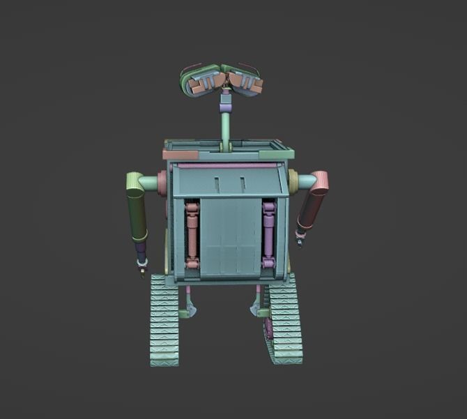 Wall-E 3D Model 3D model_2