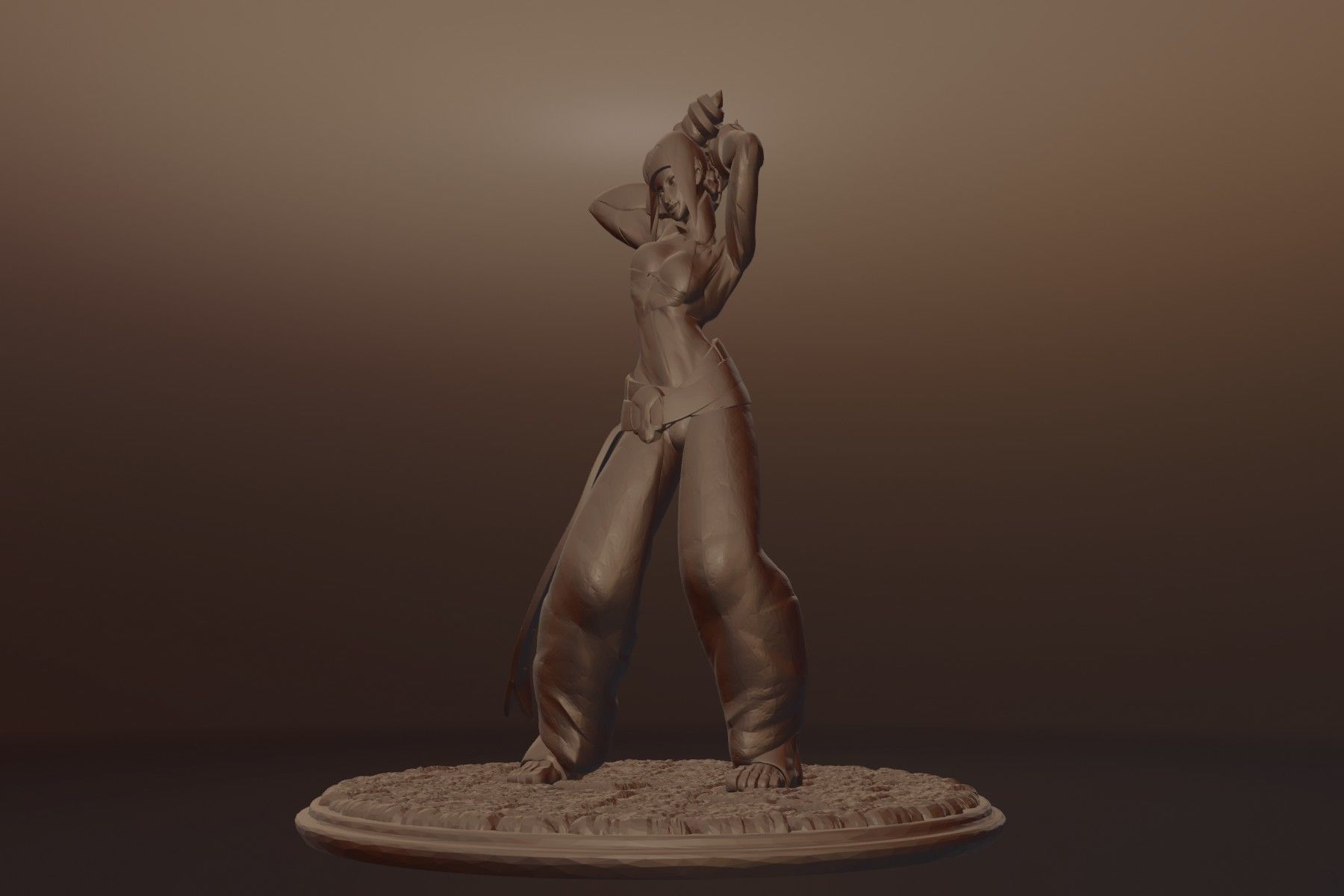 JURI - STREET FIGHTER 3D print model_1