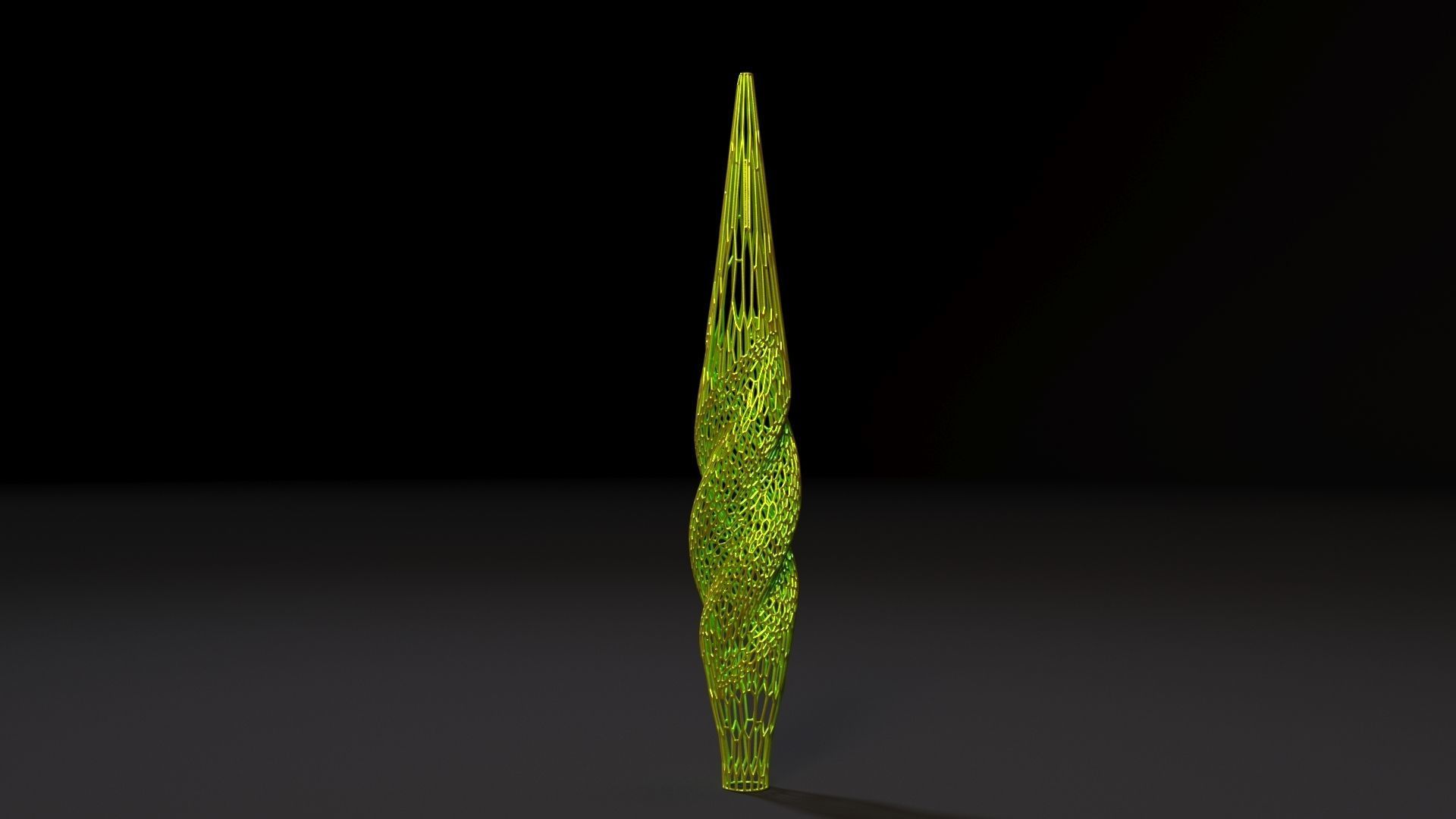 Christmas tree decor icicle 3 3D print model_2