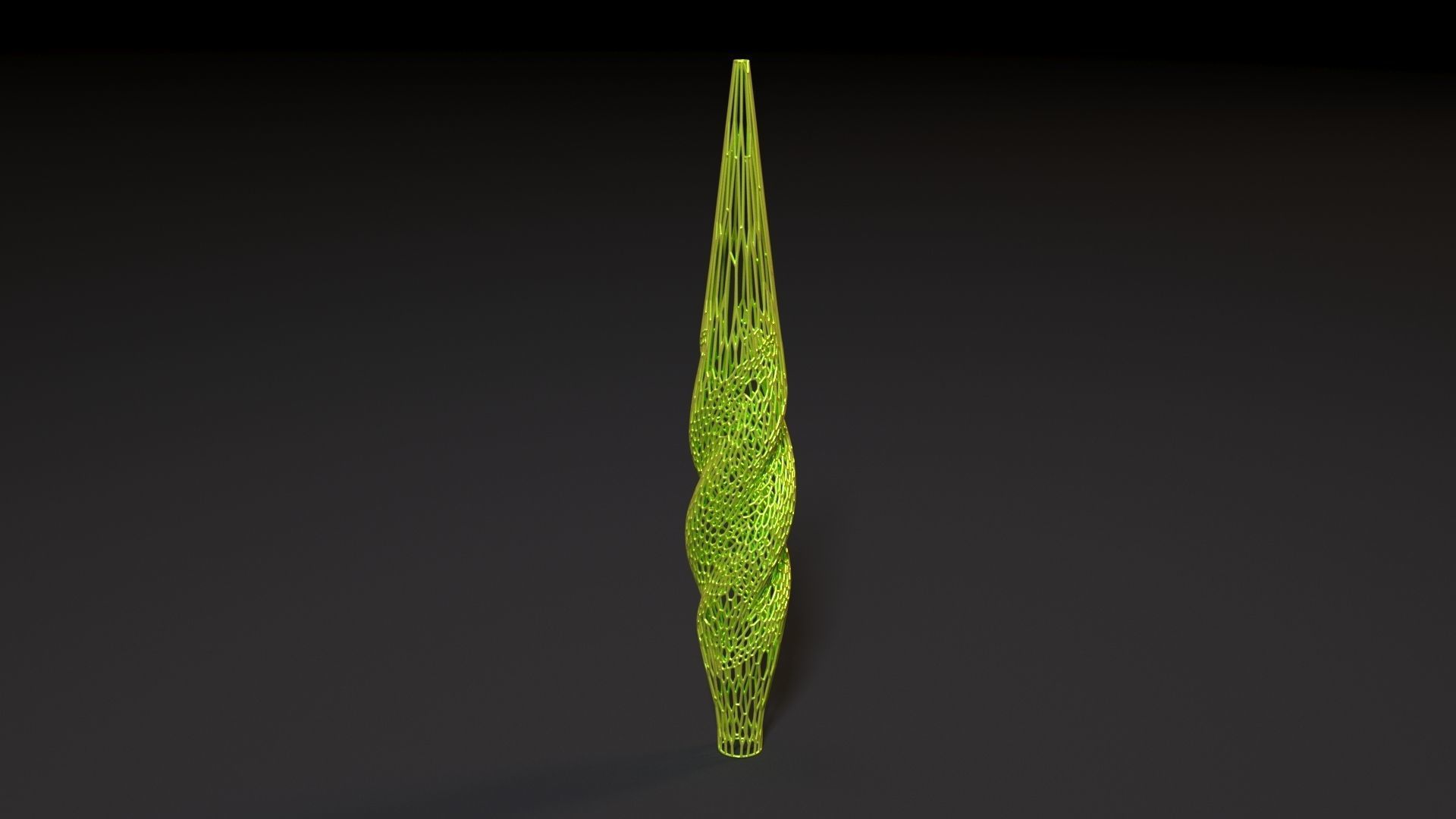 Christmas tree decor icicle 3 3D print model_7