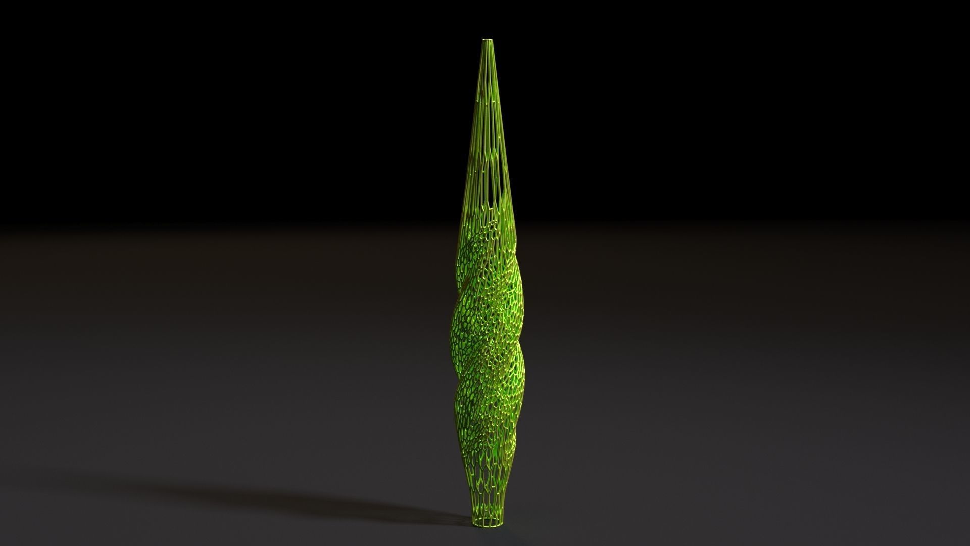 Christmas tree decor icicle 3 3D print model_5