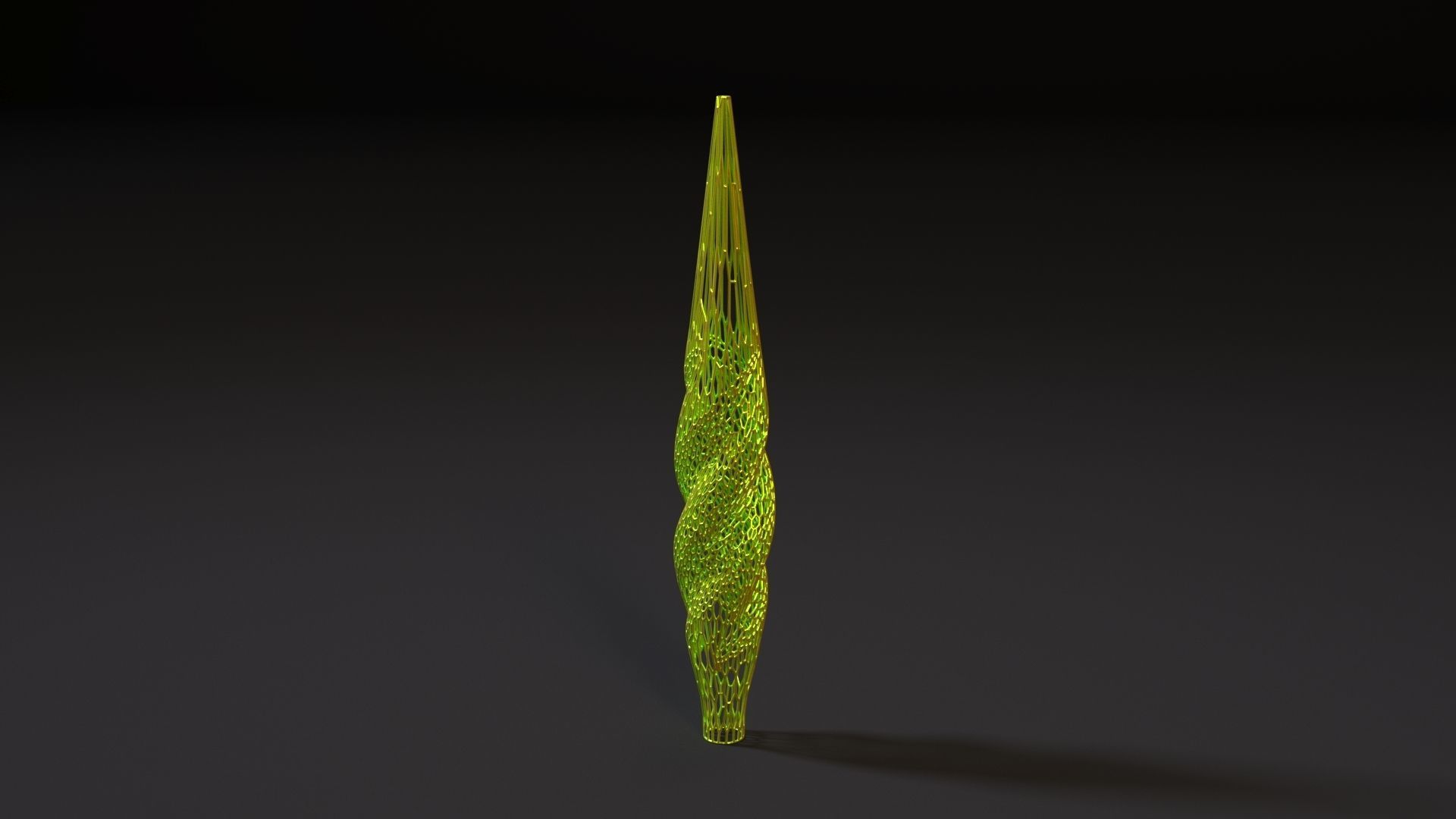 Christmas tree decor icicle 3 3D print model_1
