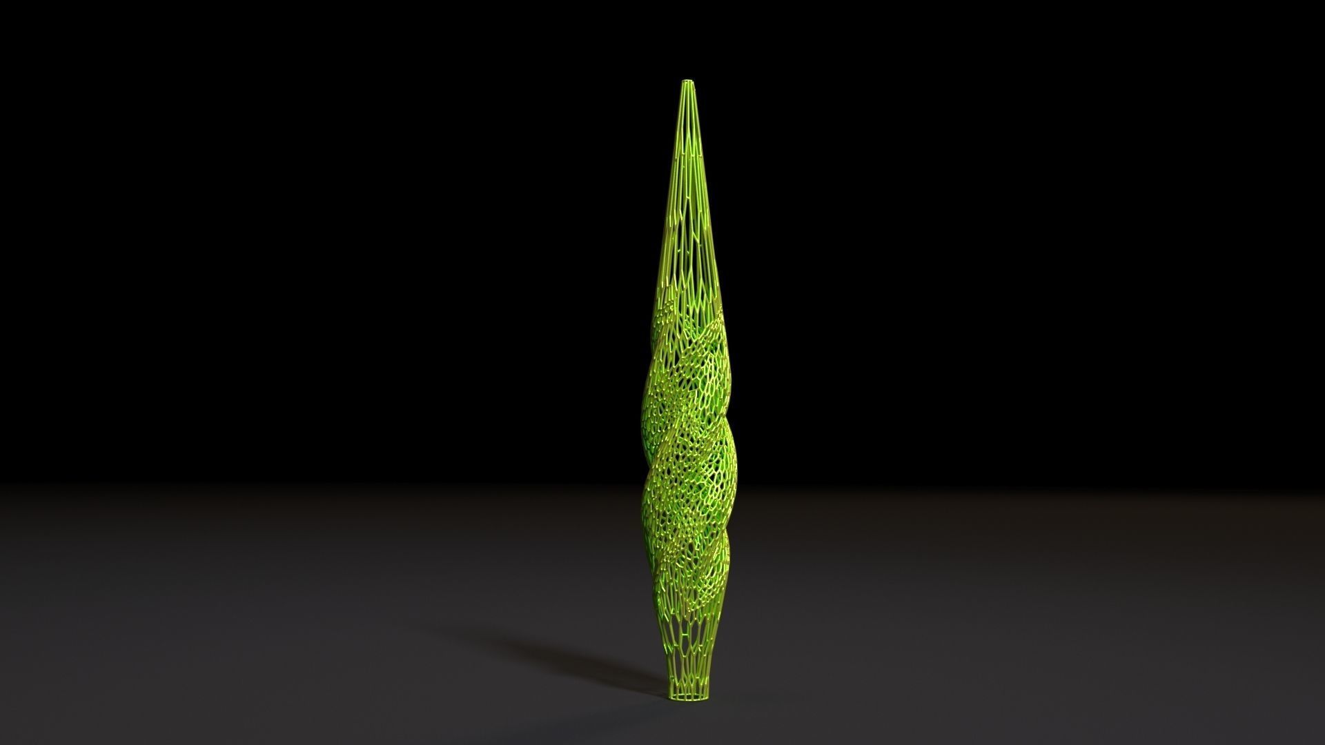 Christmas tree decor icicle 3 3D print model_6